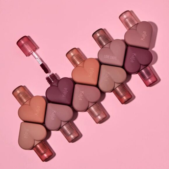 🌻 KAJA  EVERYGIRL - PEACHY NUDE LOVE SWIPE Lightweight Cushiony Lip Mousse FullS - Picture 3 of 13